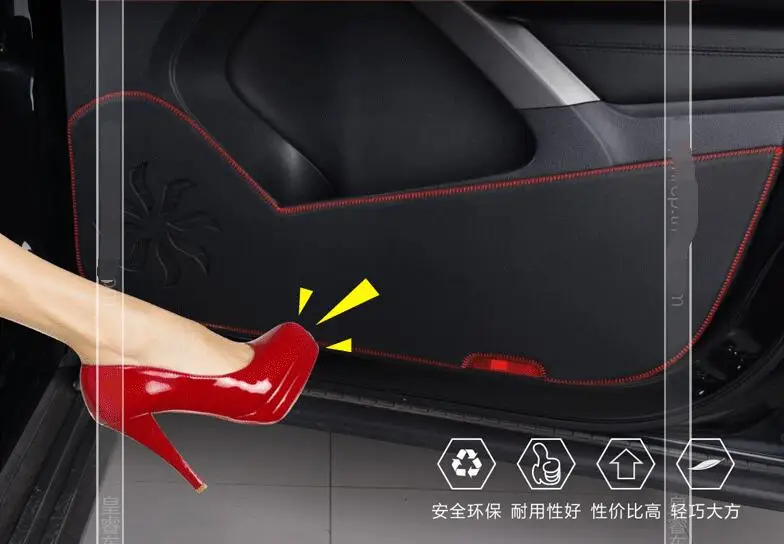 

case for Volkswagen Touareg 2011 2012 2013 2014 2015 2016 2017 car door anti-kick protection accessories