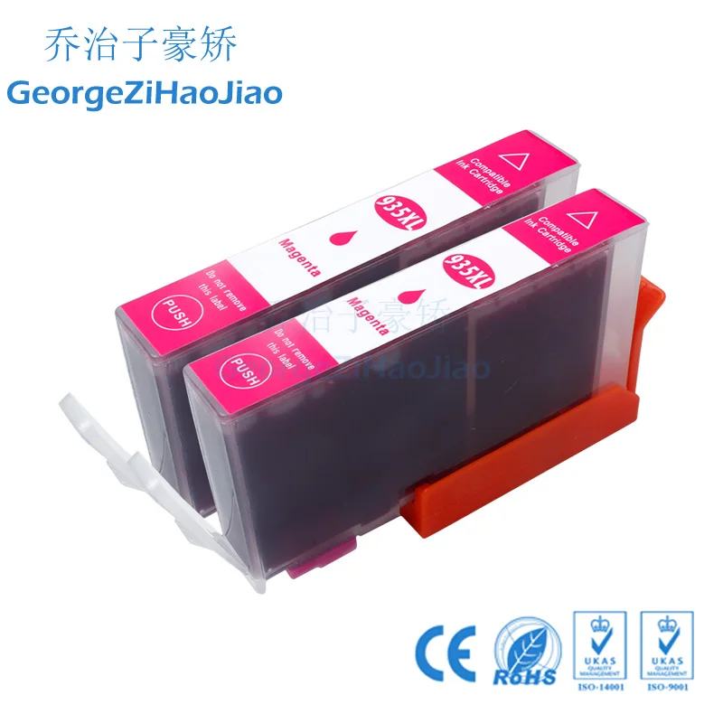 2 шт. 935 934XL чернильный картридж compatiblefor для HP934 HP935 Officejet pro 6230 6830 6835 6812 6815 6820 принтер