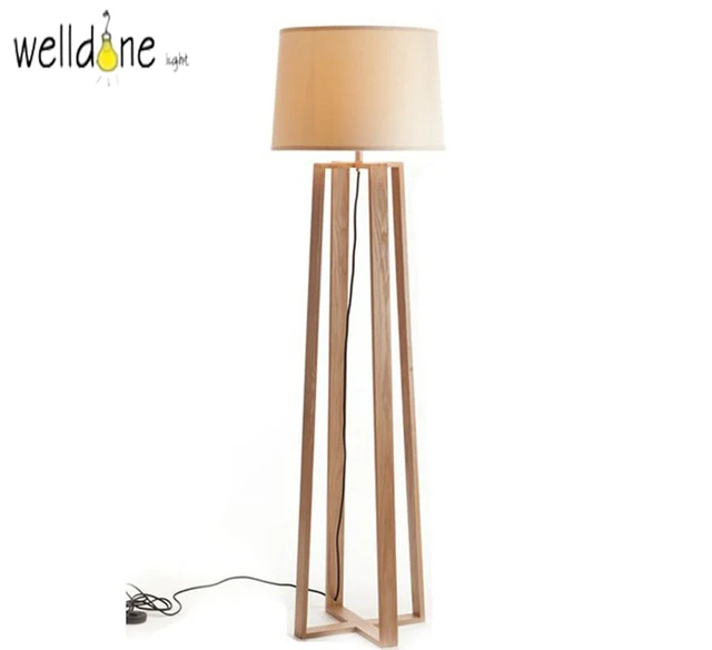 The Nordic minimalist wooden floor lamp NEW Japanese living room ... The Nordic minimalist wooden floor lamp NEW Japanese living room ...