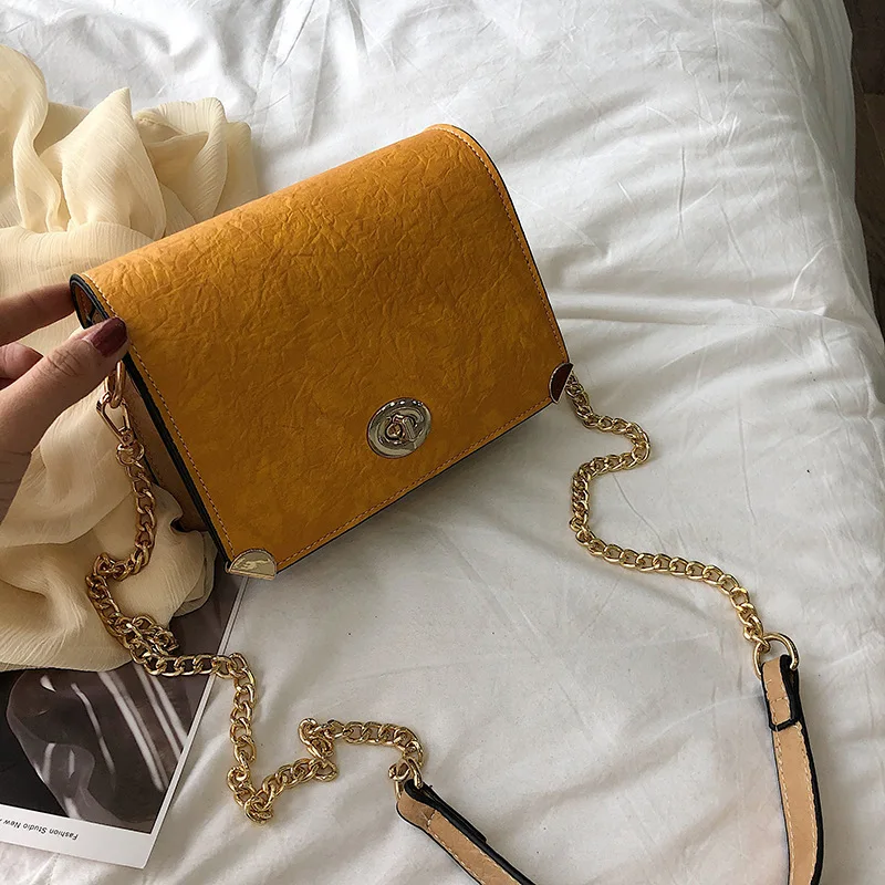 

Vintage Crossbody Bags For Women 2019 High Quality PU Leather Luxury Handbags Designer Sac Ladies Retro Shoulder Messenger Bag