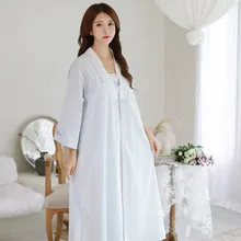 Принцесса сладкий Лолита пижамы древний ветер управления Древний ручной вышивкой цветок два комплекта пижамы Модные женские MHH NK114