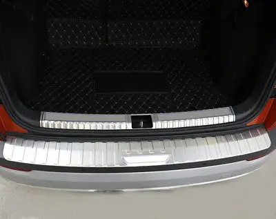 

Outer & Inner Rear Bumper Protector Sill Trim 2pcs For Skoda Karoq 2017-2018