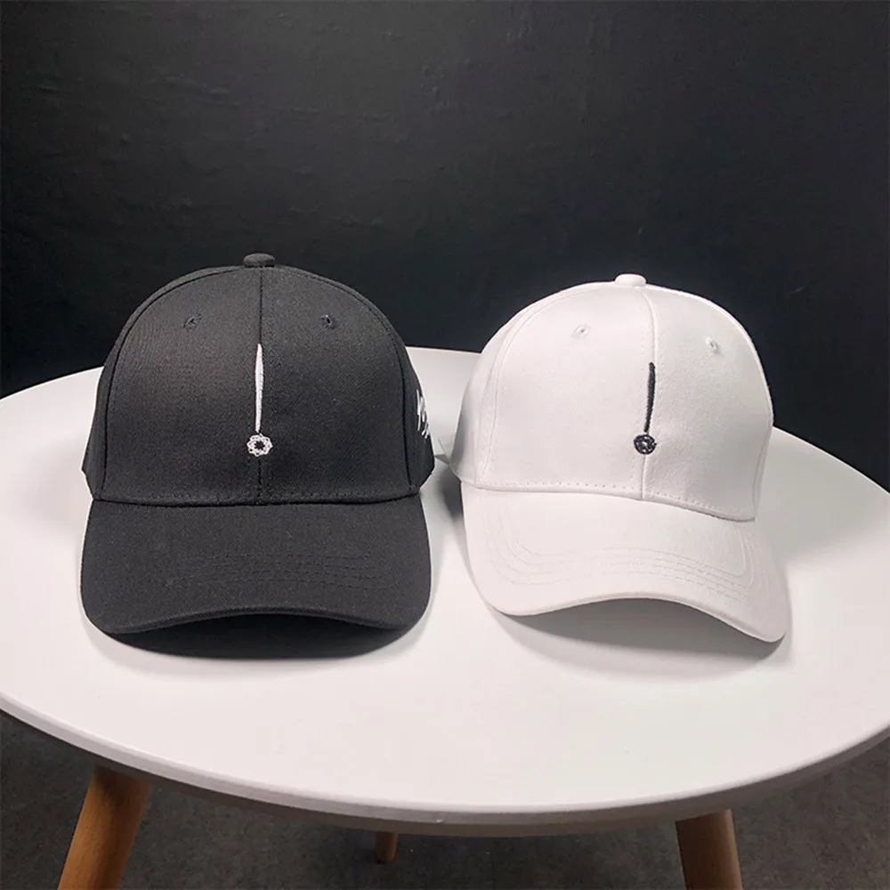 

Unisex new solid color baseball cap 2019 men and women sun protection top hat riding cap classic sports outdoor baseball cap