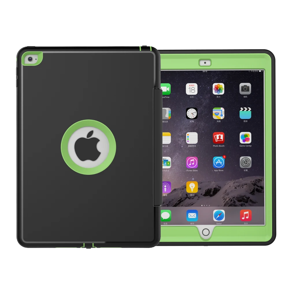 XMB02 Auto Sleep And Wake Cover for iPad GRN (3)
