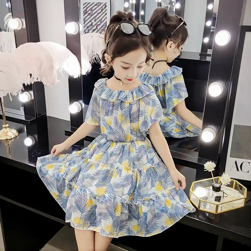 summer dress for 8 years old girl