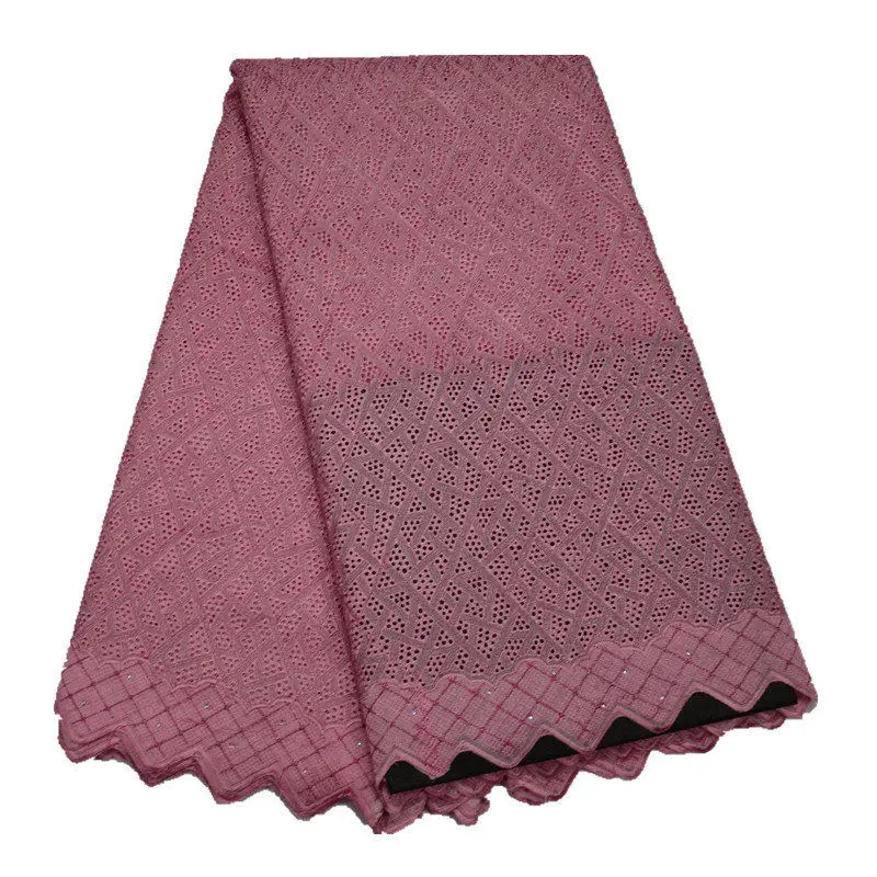 

2018 Latest Style High Quality Swiss Voile Laces Switzerland Beautiful Pink Fachsia African Guipure Lace Fabric For Dress Sewing