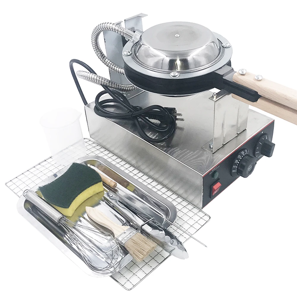 

220V/ 110V electric Chinese Hong Kong egg waffle maker eggettes bubble puff waffle iron machine