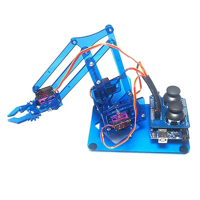 yeni varis mearm diy 4dof arduino icin robot kol 4 eksen doner kiti ile joystick dugme denetleyicisi 4 adet servo arm robot servo kitdiy robot arm aliexpress