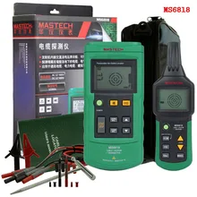 MASTECH MS6818 Расширенный Кабель Tracker Трубопровод Locator Детектор Сети Телефонный Кабель LAN Ethernet Провода Тестера Линии Finder