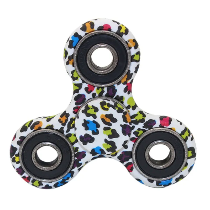 

Adult Children Gift EDC Round Three Corner Camouflage Finger Spinner For Autism and ADHD Anxiety Stress Relief Focus Toys