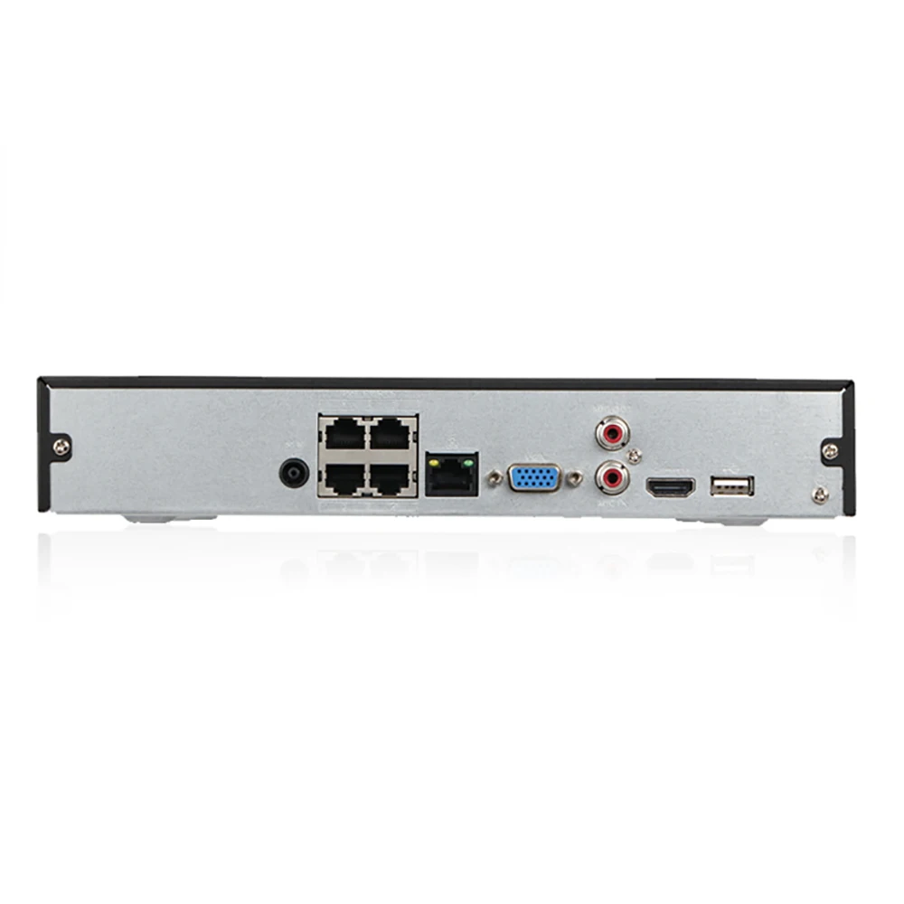 Dahua NVR2104HS-P-4KS2 4CH POE, сетевые видеорегистраторы с 1 интерфейсом SATA 2USB с жестким диском выбирается Замена NVR2104HS-S2