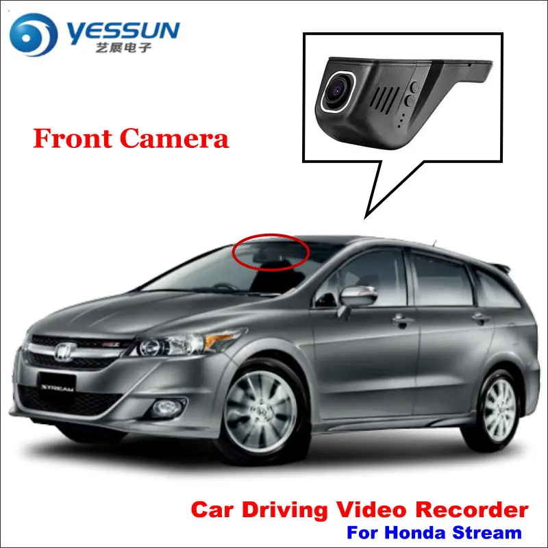 

YESSUN For Honda Stream Car DVR Driving Video Recorder Front Camera AUTO Dash CAM Head Up Plug 1080P WIFI Phone APP