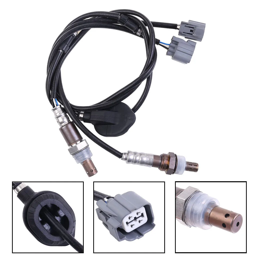

2x Air Fuel Ratio Oxygen Sensor Up & Down For Honda 03-07 Accord 2.4L Exc. Calif Car Accessories Improve Fuel Economy
