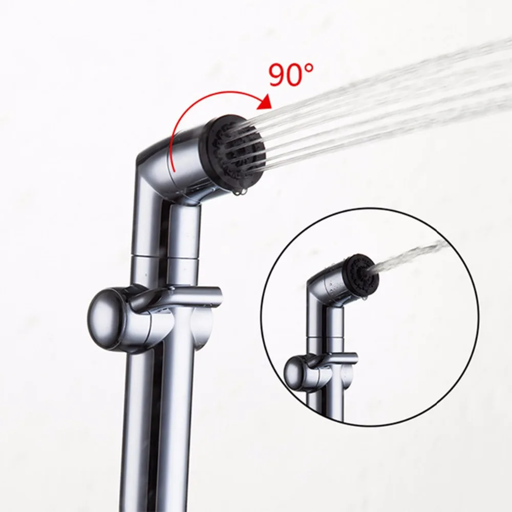 Two Functions Handheld Bidet Sprayer Adjustable Water Stream Ceramic