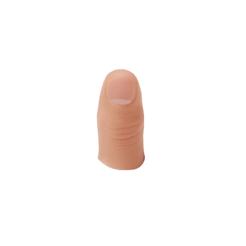 High-Quality-2pc-Red-Silk-With-2pc-Soft-Thumb-Tip-Finger-Fake-Magic-Trick-Close-Up (3)