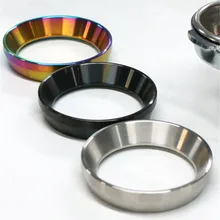 Anillo dosificador de acero inoxidable, accesorios para máquina de café Espresso profesional, anillo dosificador, 51mm, 53mm, 58mm