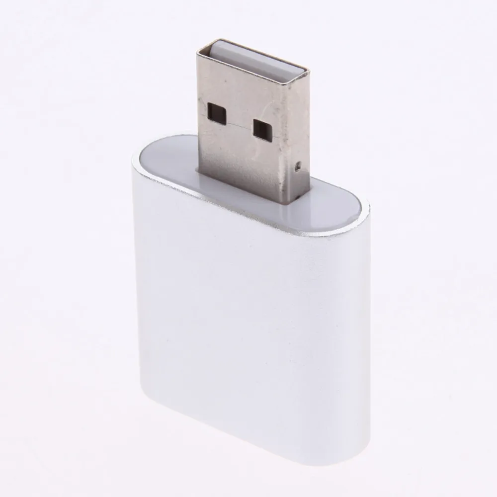 USB звуковая карта Virtual 7 1 внешняя 3D стерео к разъему 3 5 мм наушники микрофон