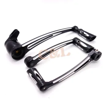 

New Motorcycle Edge Cut Brake Arm Kit Shift Lever With Shifter Pegs For Harley Touring 2014-2016
