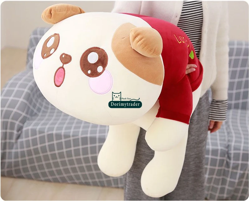 Dorimytrader cuddly soft cartoon cat plush doll pillow giant stuffed animal cats toy baby gift christmas gift 75cm 100cm DY61822 (11)