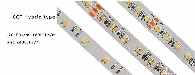 2216 SMD Светодиодные ленты DC24V Светодиодные ленты 240 светодиодный/m ультратонкое естественное освещение CRI> 95 белая печатная плата микро 2216 светодиодный гибкие светодиодные ленты с высокой светоотдачей лента 5 м/лот