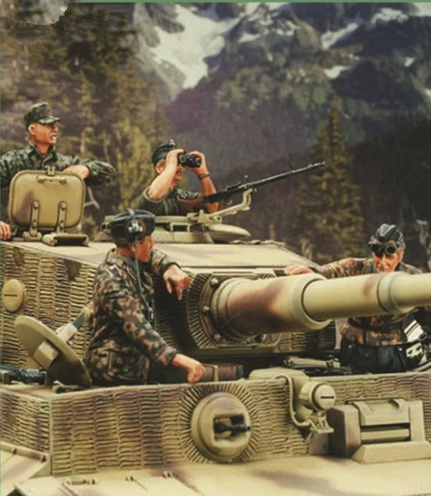 1/35 модельная фигурка из смолы набор разобранный Неокрашенный 00737 без резервуара |
