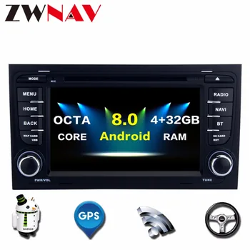 

7"The Newest Octa Core Android 8.0 Car DVD Player Auto Stereo Car Radio GPS Navigation Hifi Music For Audi A4 S4 RS4 2002-2008