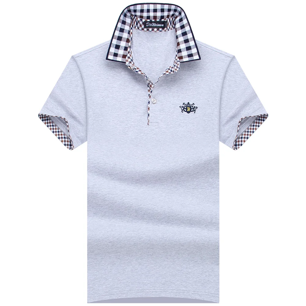 Big Men Shirt 2018 Fashion Men Polo Shirt Summer Short Sleeve Polos
