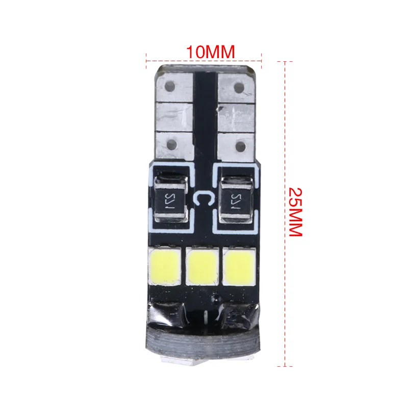 1 шт. T10 LED W5W Canbus автомобильный светильник 9 светодиодов 2835 SMD освещение купольная