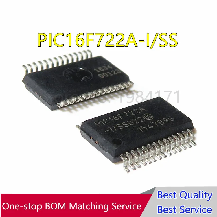 

5Pcs PIC16F722A-I/SS PIC16F722A SSOP28 PIC