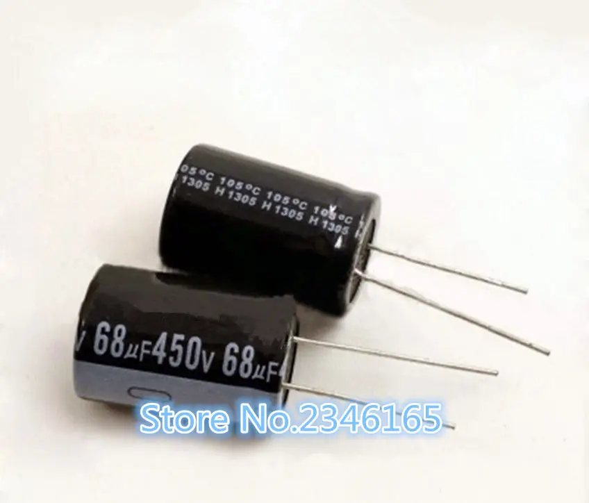 5 шт. 450V68UF 18*25 мм 68 мкФ 450V 18*25|Реле| |