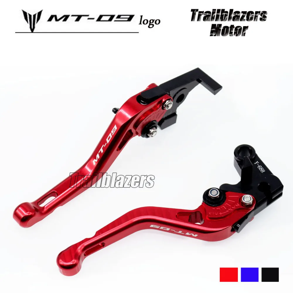 

LOGO MT-09 For YAMAHA MT 09 MT-09 Tracer 2014-2016 CNC Aluminum short  Brake Clutch Levers  #2