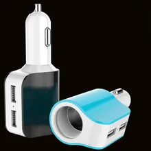 Auto Multifunction Charger double USB intelligent Car Electronics car-styling Accessories Wholesale Supplies Gear Items Products