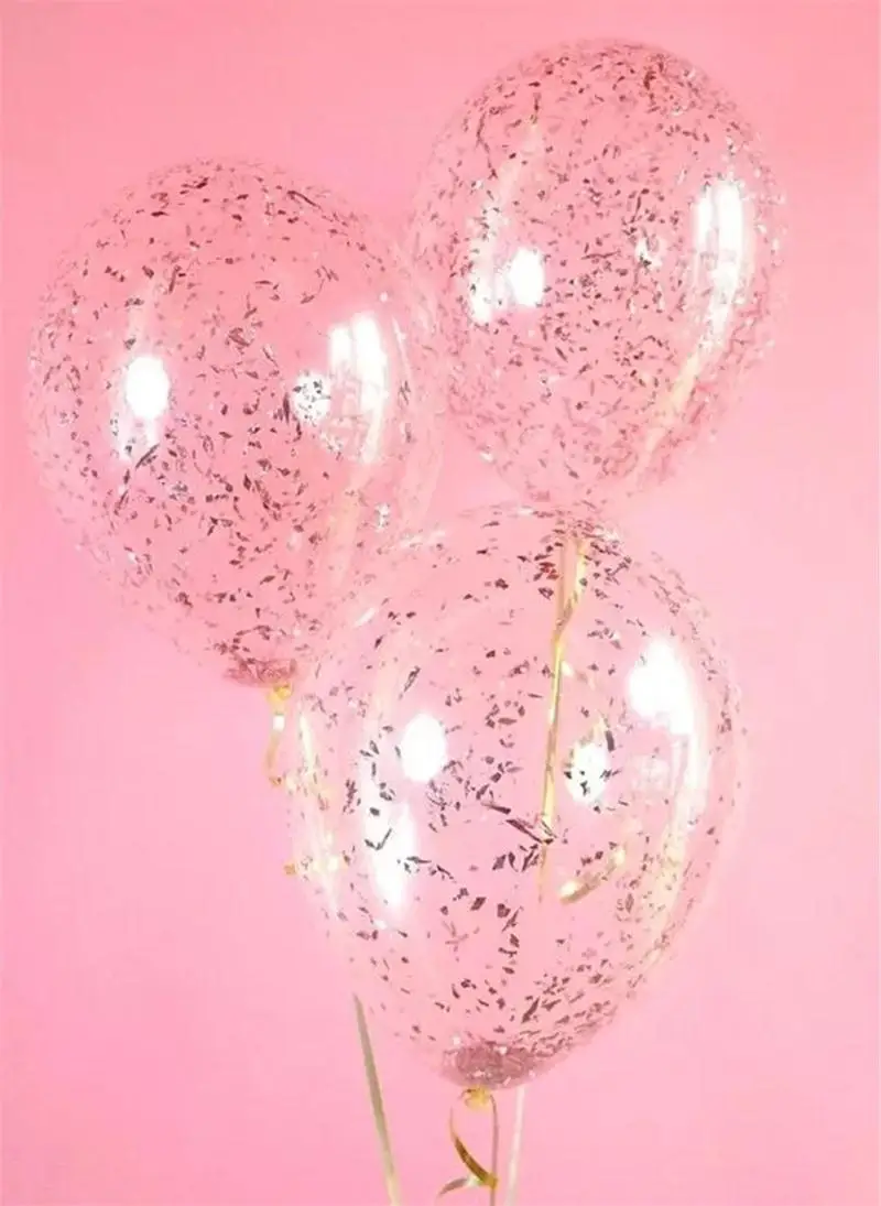 5 шт./партия прозрачные воздушные шары Золотая Звезда конфетти из фольги прозрачные воздушные шары счастливый день рождения, детский душ Свадебные украшения