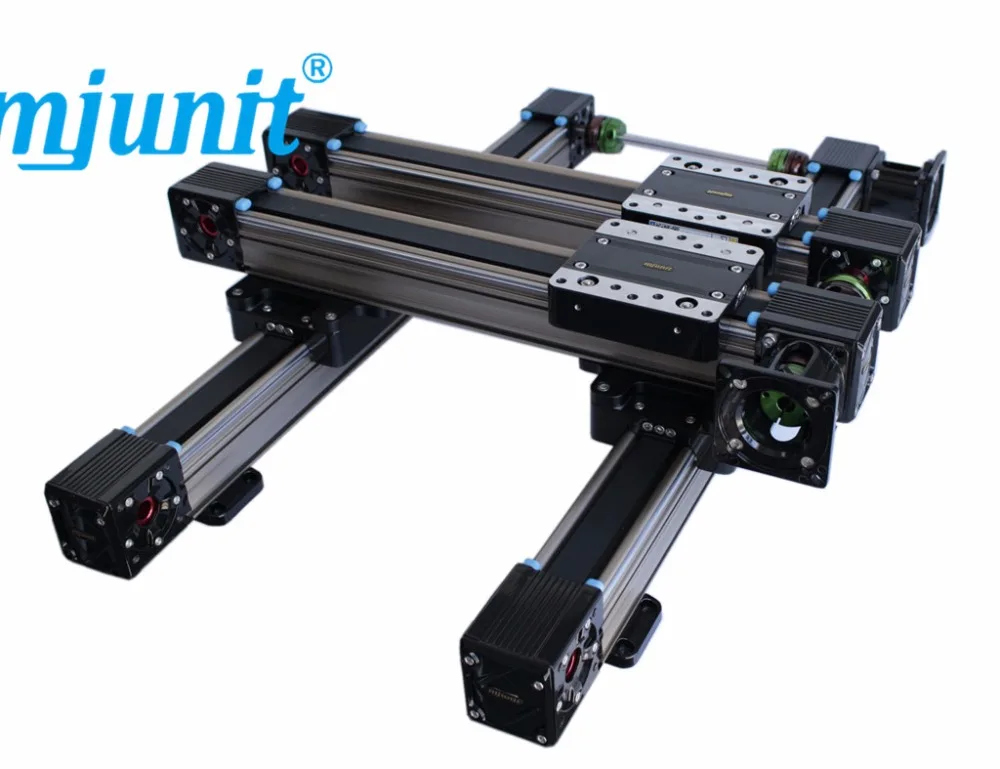 

Mjunit MJ60 Customized Length Belt Drive Linear Guide Rail High Strength Motorized Linear Stage