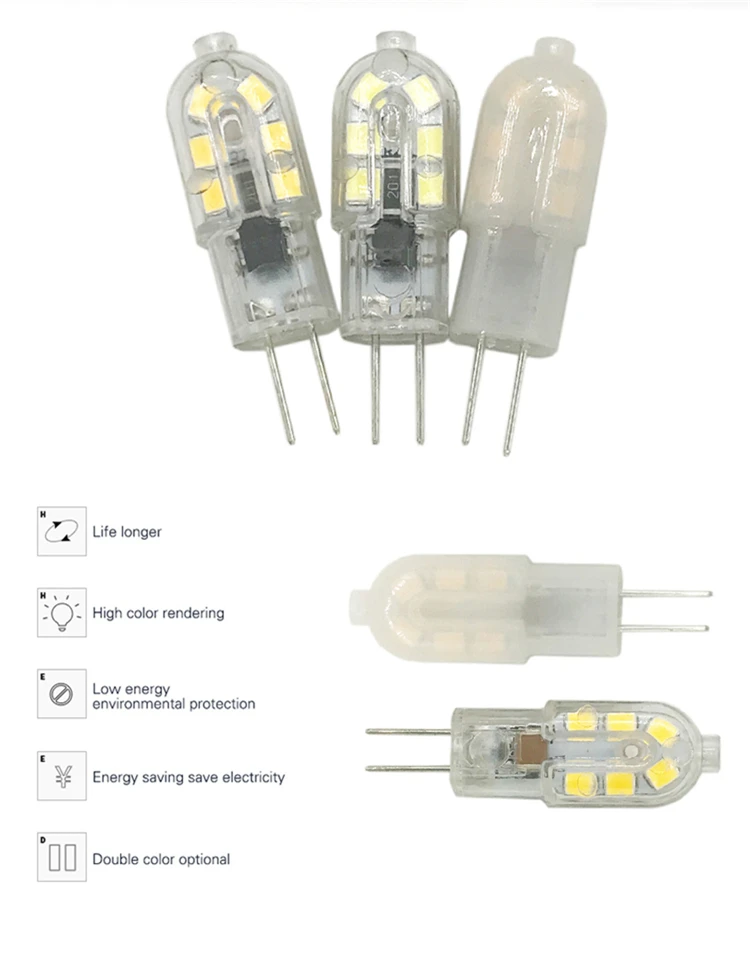 2019 Новый светодиодный светильник G4 AC/DC 12 V 220 V 3 W 5 W 7 W 9 W 12 W SMD2835 светодиодный лампа Теплый/Холодный белый G4 светодиодный свет для хрустальные