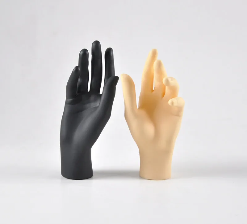 Новинка 1 шт. женский манекен рука дисплей база женские перчатки Ювелирная модель Стенд черный цвет правая рука Горячая