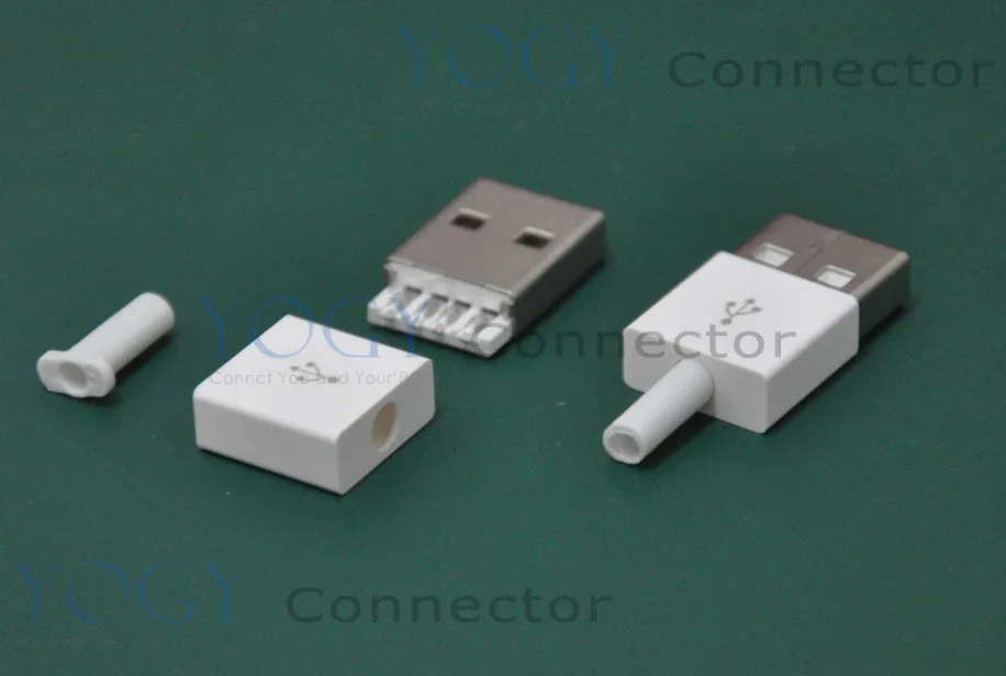(100 шт./лот) Мужской USB разъем Plue подходит для телефона mp3 mp4 планшета кабель