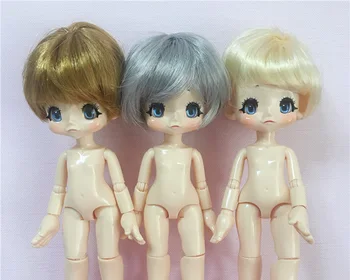 FREE SHIPPING QBTD CUTE DOLL BJD SD JOINTED TOY JOINT BODY WITH HAIR DIY GIFT FOR GIRL OR BOY LOVELY DOLL
