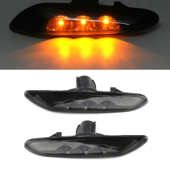

2 Pcs LED Side Marker Lights Turn Signal Lights Indicator For BMW E82 E60 E90