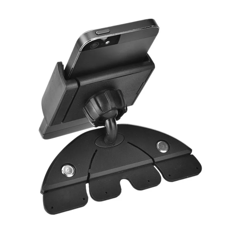 Универсальный автомобильный Автомобильный держатель для смартфона с cd-слотом, вращающийся на 360 градусов держатель для мобильного смартфона, gps