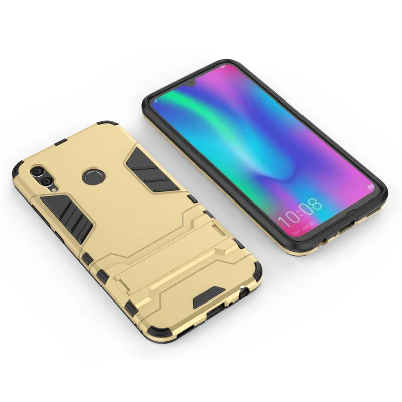 Чехол для Honor 10 Lite чехол Light задняя Мягкая силиконовая жесткая гибридная Броня из