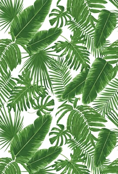 

HUAYI green banana plam leaves party decorations Background backdrop newborn photography props photoshoot plants XT-6183