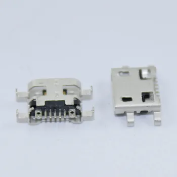 

MICRO USB/charging port for mobile phone/tablet /android /7PIN/Flat port/DIP4/Sinking 0.72mm/for BlackBerry for Zte for Huawei