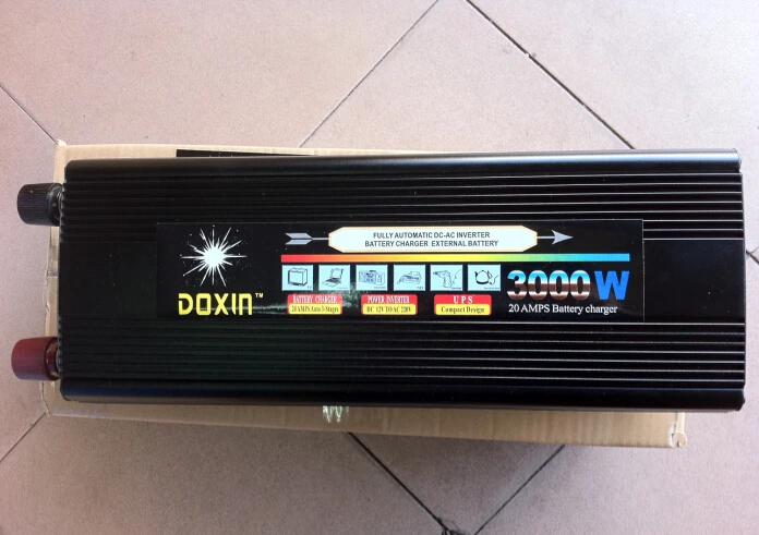 

Modified Sine Wave power inverter 3000w peak 6000W DC12V to AC 220V dc ac Power Inverter
