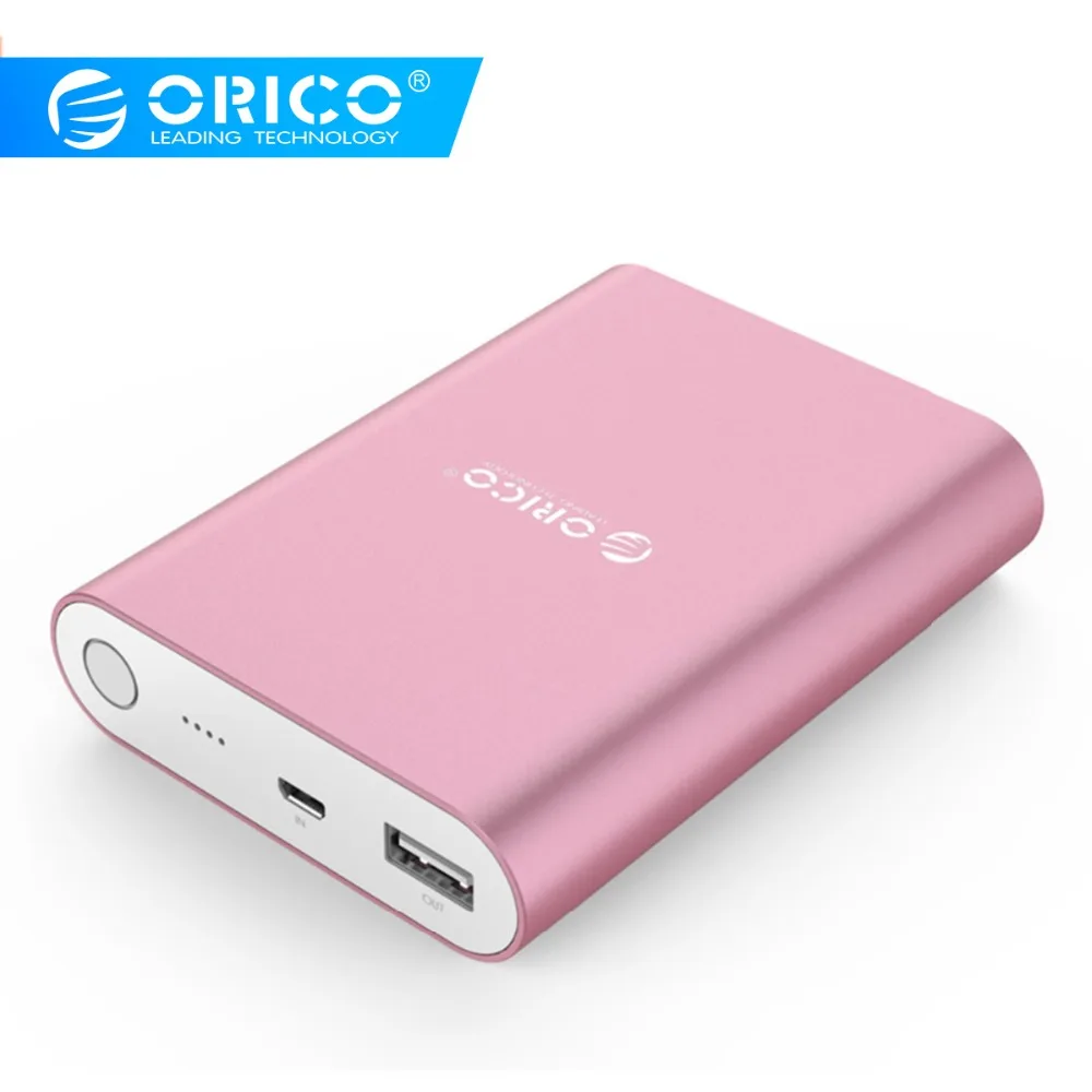 ORICO 10400mA power Bank QC2.0 Быстрая зарядка портативное зарядное устройство для мобильного
