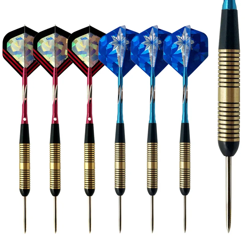 2-set-6-pcs-Professional-Competition-Metal-Steel-Tip-23g-Hard-Tip-Needle-Darts-Set-for