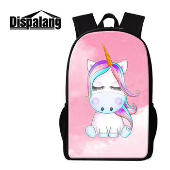 

Dispalang Cartoon School Bags for Teenage Girls Unicorn Backpack Student Bookbag Kids School Backpack Cute Rucksack Mochila