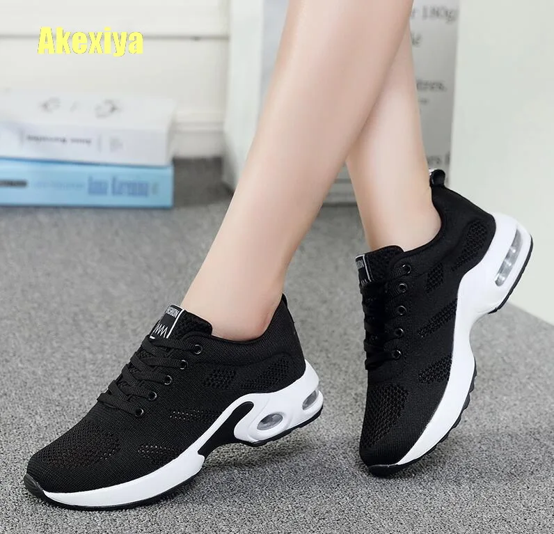 

Akexiya Summer Spring Ladies Casual Women Sneakers Shoes Flats Shoes Platform Breathable Air Mesh Outdoor Walking Shoe