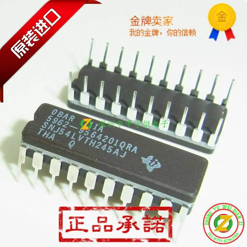 

SNJ54LVTH245AJ SNJ54LVTH245 CDIP20 100% original eight-way bus transceiver