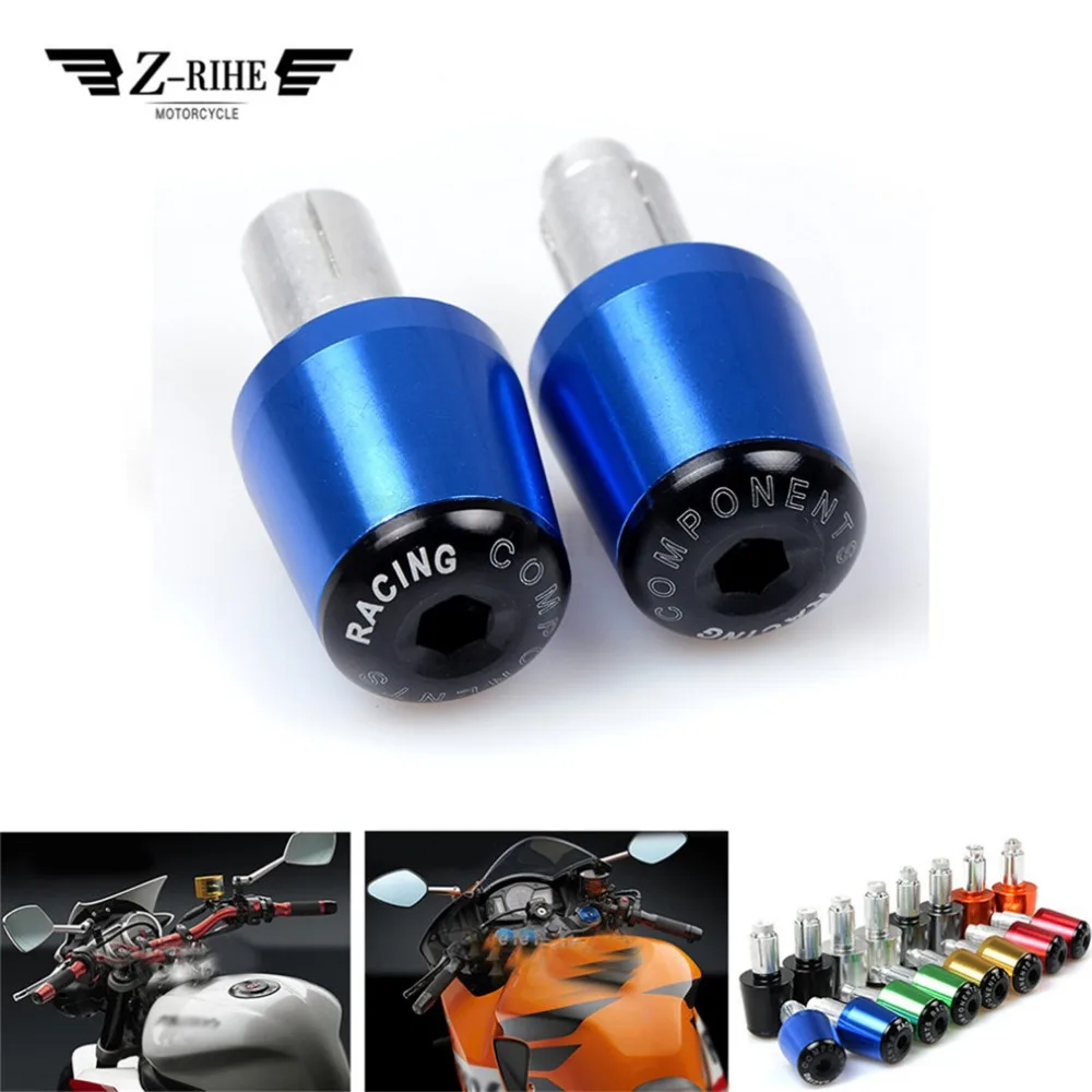 

22mm CNC Aluminum Universal Motorcycle Handlebars Grips End Bar Ends Caps For SUZUKI DL650 V-STROM DR 650 S SE SV650 S GSXR1000